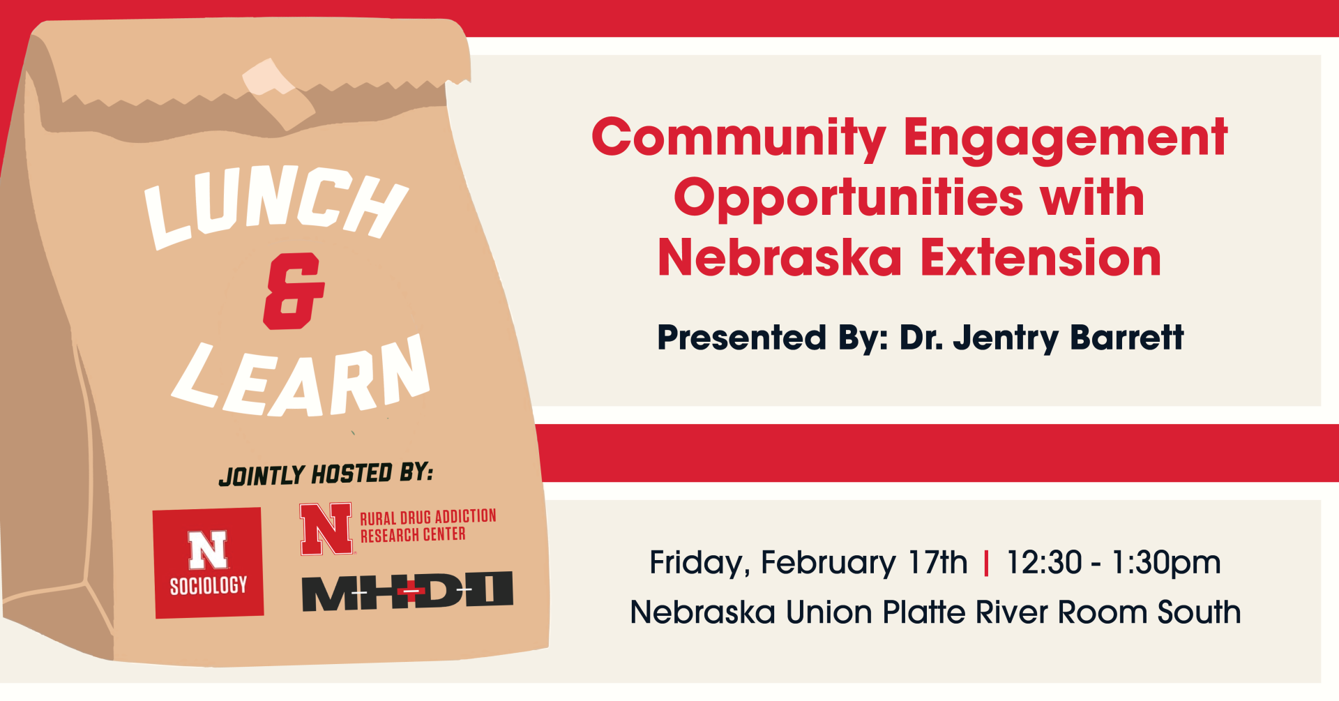 Lunch & Learn on Community Engagement Opportunities with NE Extension